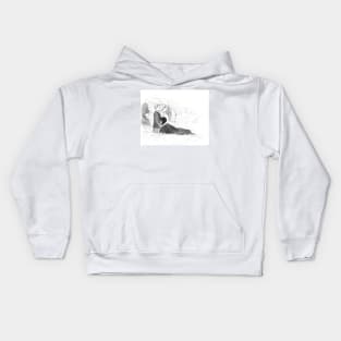 La Dolce Vita 1960 Federico Fellini - Sketch Kids Hoodie